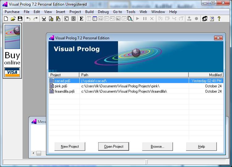 Система prolog. Visual Prolog. Prolog язык программирования. Visual Prolog 7.5. Visual Prolog примеры программ.